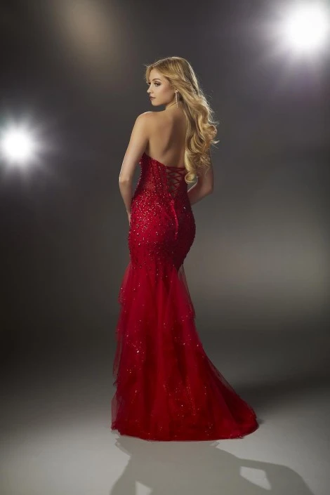 Morilee 48027 Unique Flounce Mermaid Prom Dress 4 Morilee 48027 Unique Flounce Mermaid Prom Dress - Image 2