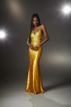 Morilee 48038 Glowing Wrap Cutout Prom Dress -Outlet Prom Dresses Store S23 ML 48038 03 470x705