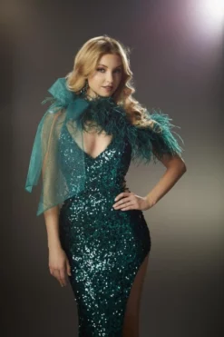 Morilee 48078 Separate Shoulder Wrap With Feathers 9 Morilee 48078 Separate Shoulder Wrap With Feathers -Outlet Prom Dresses Store S23 ML 48078 03 470x705