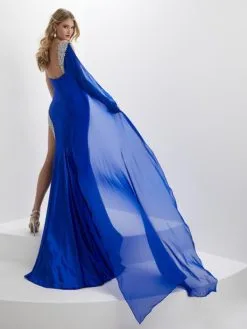 Panoply By House Of Wu Panoply 14122 AB One Shoulder Gown With Float -Outlet Prom Dresses Store S23 PNP 14122 02 529x705