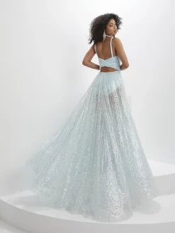 Panoply By House Of Wu Panoply 14123 Sequin Romper With Sheer Overskirt 6 Panoply By House Of Wu Panoply 14123 Sequin Romper With Sheer Overskirt -Outlet Prom Dresses Store S23 PNP 14123 02 529x705