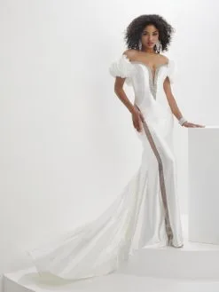 Panoply By House Of Wu Panoply 14126 Ruffle Off Shoulder AB Prom Dress 9 Panoply By House Of Wu Panoply 14126 Ruffle Off Shoulder AB Prom Dress -Outlet Prom Dresses Store S23 PNP 14126 04 529x705