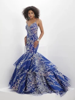 Panoply By House Of Wu Panoply 14150 Floral Sequin Tiered Mermaid Dress 7 Panoply By House Of Wu Panoply 14150 Floral Sequin Tiered Mermaid Dress -Outlet Prom Dresses Store S23 PNP 14150 03 529x705