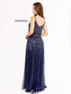 Primavera Couture Primavera 13104 Sequin Blouson Mother Of The Bride Dress -Outlet Prom Dresses Store S23 PR 13104 02 529x705