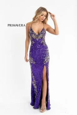 Primavera 3211 Swirl Design Sequin Prom Dress 9 Primavera 3211 Swirl Design Sequin Prom Dress -Outlet Prom Dresses Store S23 PR 3211 03 470x705