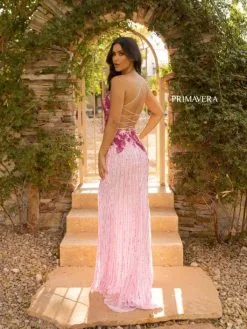 Primavera 3961 Uniquely Beaded Prom Dress -Outlet Prom Dresses Store S23 PR 3961 04 529x705