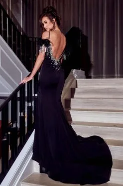 Portia & Scarlett Portia And Scarlett PS23323 Sparkling Off Shoulder Gown 8 Portia & Scarlett Portia And Scarlett PS23323 Sparkling Off Shoulder Gown -Outlet Prom Dresses Store S23 PS PS23323 02 470x705