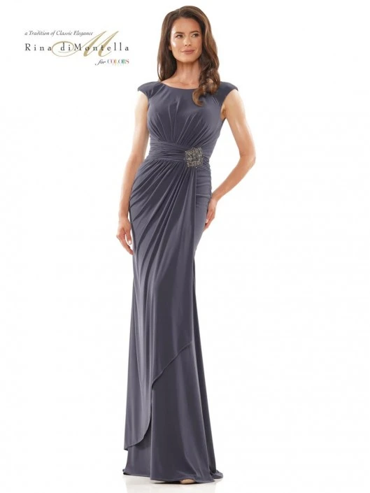 Rina Di Montella RD2817 Elegant Mother Of Bride Gown 5 Rina Di Montella RD2817 Elegant Mother Of Bride Gown - Image 3