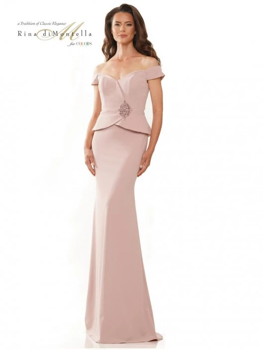Rina Di Montella RD2820 Sophisticated Mothers Gown 5 Rina Di Montella RD2820 Sophisticated Mothers Gown - Image 3