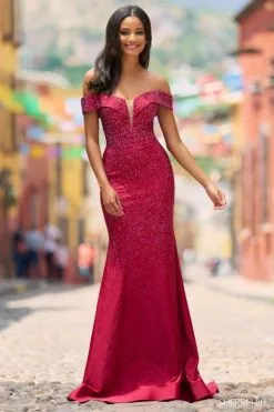 Sherri Hill 55338 Off Shoulder Sparkling Stone Gown 7 Sherri Hill 55338 Off Shoulder Sparkling Stone Gown -Outlet Prom Dresses Store S23 SH 55338 03 470x705