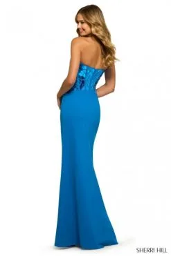 Sherri Hill 55497 Cut Glass Bodice Prom Gown -Outlet Prom Dresses Store S23 SH 55497 02 470x705