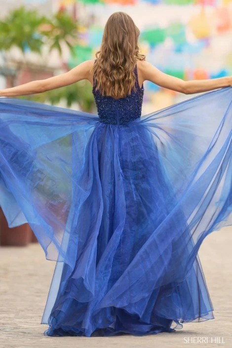 Sherri Hill 55567 Layered Prom Ball Gown 4 Sherri Hill 55567 Layered Prom Ball Gown - Image 2