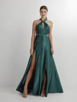 Studio 17 12902 Stretch Satin Keyhole Prom Dress -Outlet Prom Dresses Store S23 ST 12902 03 529x705