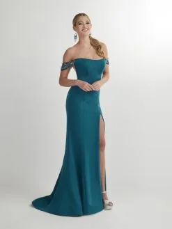 Studio 17 12907 Off Shoulder Sheer Back Prom Dress 10 Studio 17 12907 Off Shoulder Sheer Back Prom Dress -Outlet Prom Dresses Store S23 ST 12907 04 529x705