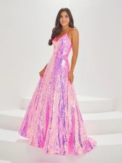 Christina Wu Prom Tiffany Designs 16002 Iridescent Sequin Prom Dress 7 Christina Wu Prom Tiffany Designs 16002 Iridescent Sequin Prom Dress -Outlet Prom Dresses Store S23 TDCW 16002 03 529x705