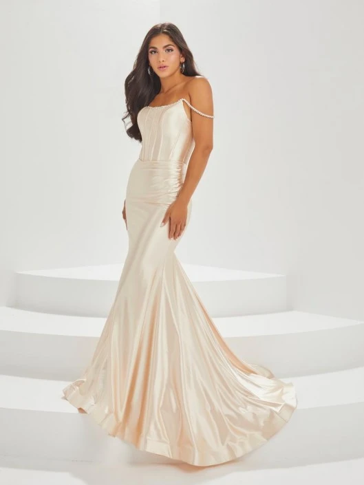 Christina Wu Prom Tiffany Designs 16003 Sheer Back Corset Prom Dress 5 Christina Wu Prom Tiffany Designs 16003 Sheer Back Corset Prom Dress - Image 3