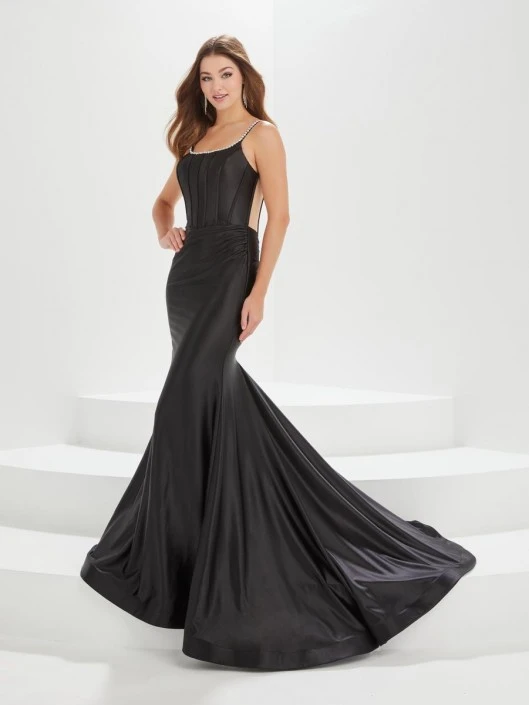 Christina Wu Prom Tiffany Designs 16003 Sheer Back Corset Prom Dress 6 Christina Wu Prom Tiffany Designs 16003 Sheer Back Corset Prom Dress - Image 4