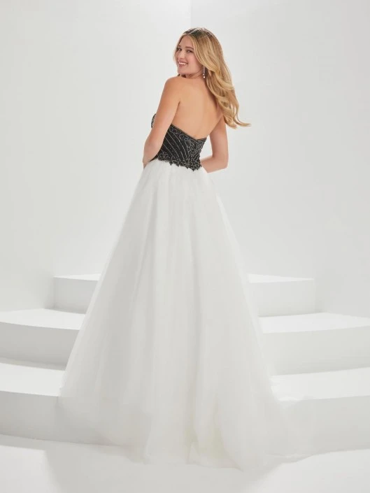 Christina Wu Prom Tiffany Designs 16010 Beaded Top Tulle Ball Gown 4 Christina Wu Prom Tiffany Designs 16010 Beaded Top Tulle Ball Gown - Image 2