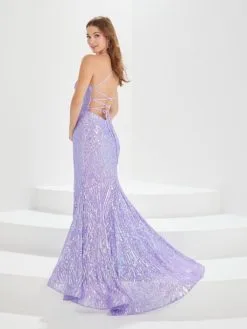 Christina Wu Prom Tiffany Designs 16016 Lace Up Back Sequin Prom Dress -Outlet Prom Dresses Store S23 TDCW 16016 02 529x705