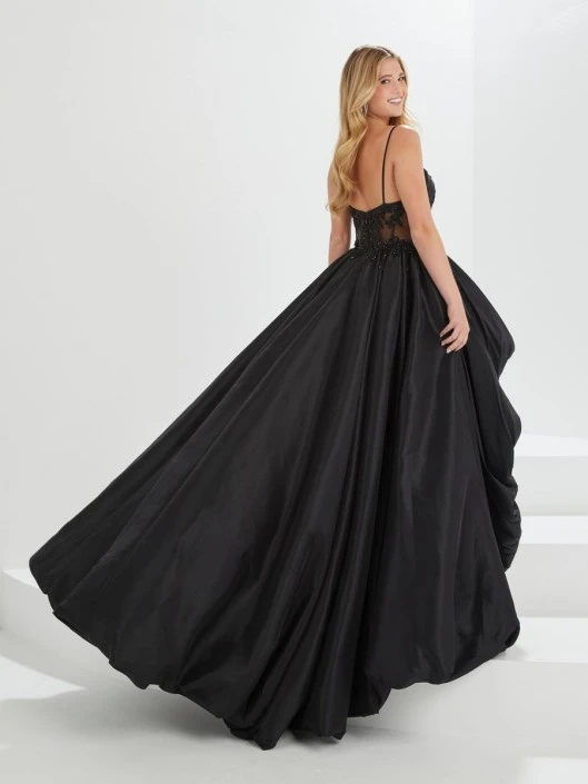 Christina Wu Prom Tiffany Designs 16020 High Low Taffeta Bubble Gown 4 Christina Wu Prom Tiffany Designs 16020 High Low Taffeta Bubble Gown - Image 2