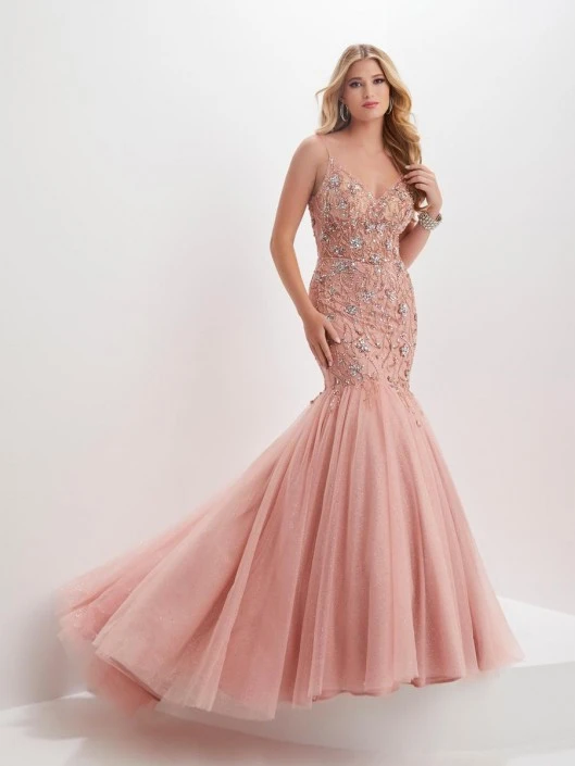 Christina Wu Prom Tiffany Designs 16025 Delicate Floral Mermaid Dress 5 Christina Wu Prom Tiffany Designs 16025 Delicate Floral Mermaid Dress - Image 3