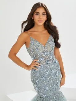 Christina Wu Prom Tiffany Designs 16025 Delicate Floral Mermaid Dress 10 Christina Wu Prom Tiffany Designs 16025 Delicate Floral Mermaid Dress -Outlet Prom Dresses Store S23 TDCW 16025 04 529x705