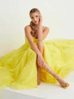 Christina Wu Prom Tiffany Designs 16034 Floral Glitter Prom Dress -Outlet Prom Dresses Store S23 TDCW 16034 04 529x705