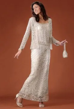 Soulmates Silk Soulmates 3 Piece Formal Dress C1028