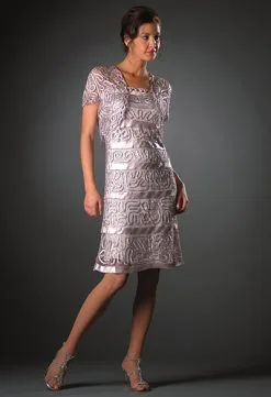 Soulmates Silk Soulmates 2 Piece Short Formal Dress C7185